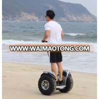 New patent 2019 new products 19 inch tyre 2400W off road big wheel electric scooter for outdoor